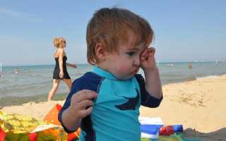 Что делать, если ребенку попали в глаз песком — первая помощь