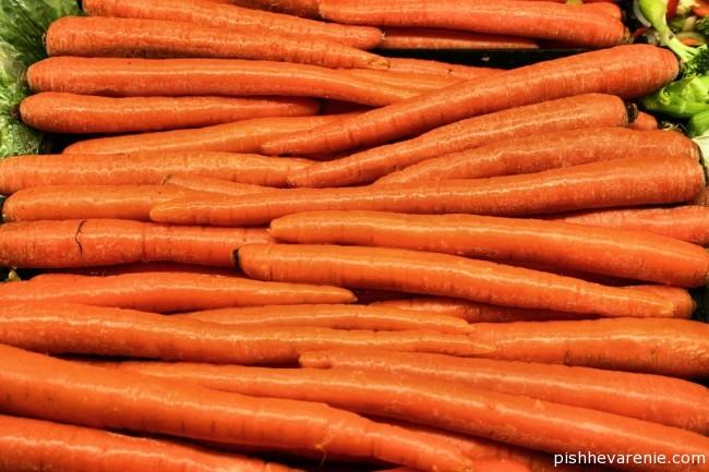 лучше съешьте сладкую, хрустящую морковку