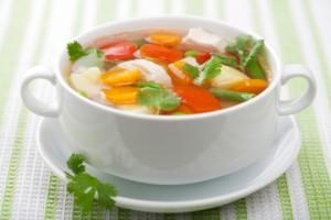 Овощные супы очень полезны